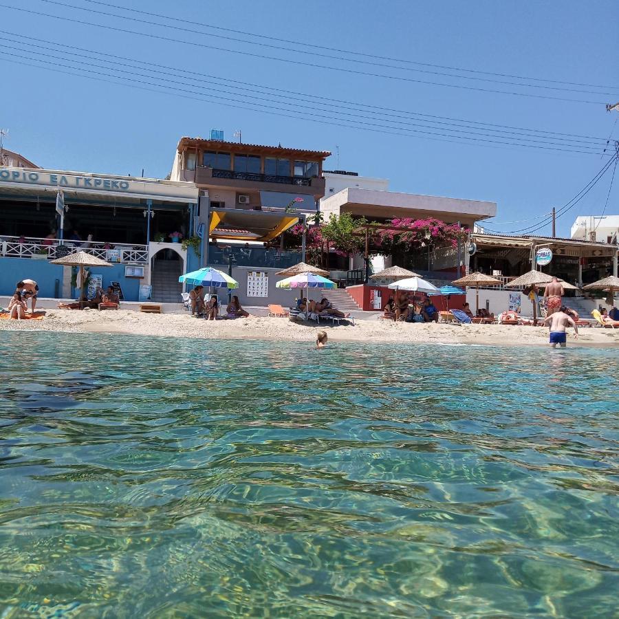 Buganvilla Sea View Apts Agia Pelagia Eksteriør bilde