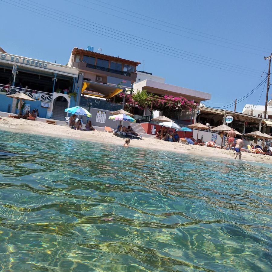 Buganvilla Sea View Apts Agia Pelagia Eksteriør bilde