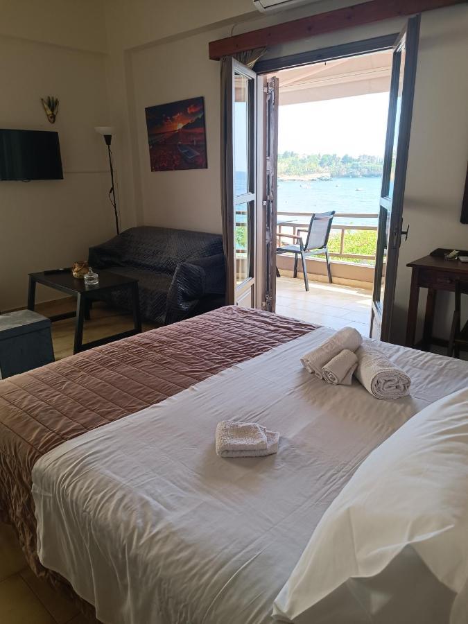 Buganvilla Sea View Apts Agia Pelagia Eksteriør bilde